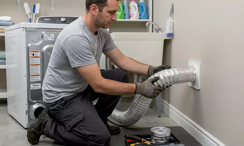 Dryer Vent Installation in Bridgeport, CT