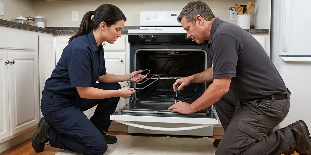 Oven Heating Element Replacement in Bridgeport, CT