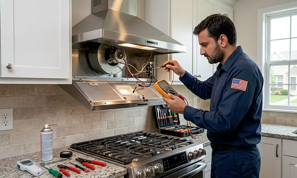 Range Hood Repair in Bridgeport, CT