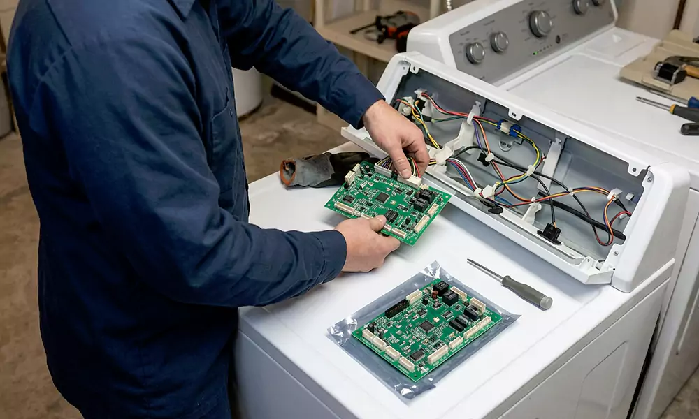 Washer Control Board Replacement in Bridgeport, CT