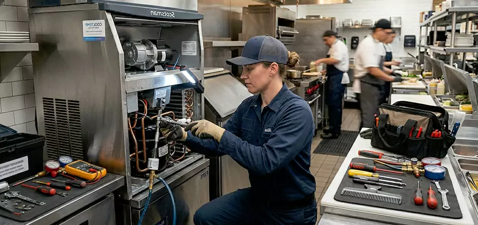 Industrial Ice Machine Maintenance in Bridgeport